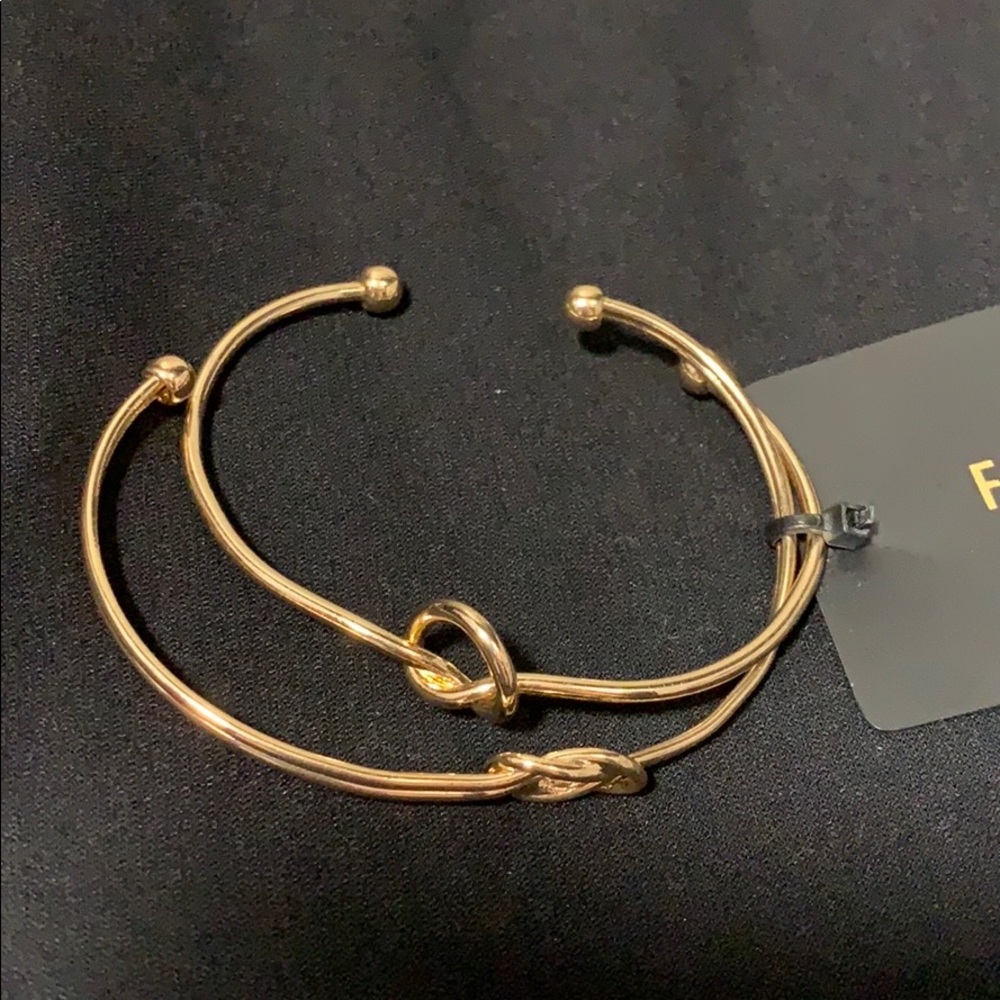 Forever 21 Bangle Knot Bracelets